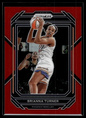 Brianna Turner 2023 Panini Prizm WNBA Red Prizm Card 77/199 #27 - Image 1 of 2
