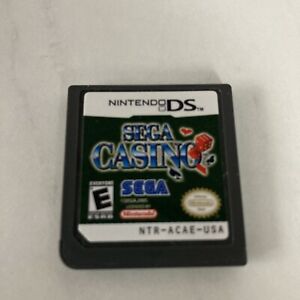 Nintendo DS - Sega Casino - 100% Authentic, Tested & Working! Cartridge Only.