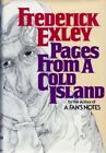 Pages From A Cold Island By Frederick Exley - Hardcover *Excellent Condition*