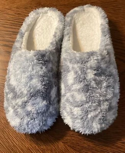 Vera Bradley Fleece Womens Sz 9 /10 Slipper Scuffs-Sherpa Lined - Picture 1 of 4