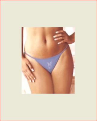 Tanga tanga de algodón elástico con cabeza de conejo A222 Playboy íntimates Foto 1 de 4