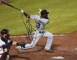 ADEINY HECHAVARRIA #3 MIAMI MARLINS SIGNED 8X10 PHOTO W/COA - Picture 1 of 1