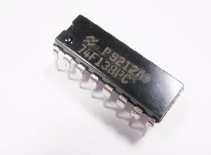 SN 74F138 Fast Schottky IC 3bit Binär-Dezimal-Konverter #AG73 - Picture 1 of 3