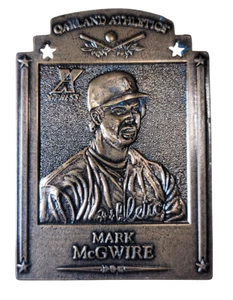 Mark McGwire 1997 Pinnacle X-Press Metal Works Bronze #14 of 20 Oakland A’s T16 - Picture 1 of 2