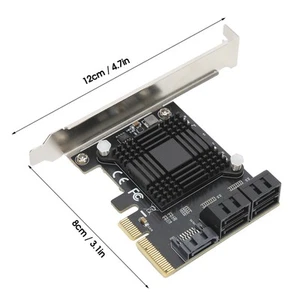 Erweiterungskarte PCIE Auf 5 Ports SATA3.0 Modul Konverter Board Jmb585 Chi CHP - Afbeelding 1 van 18