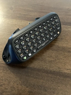 Teclado Controlador Negro Chatpad Oficial Original Microsoft Xbox 360 Foto 1 de 2
