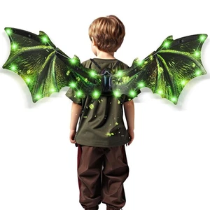 Electric Dragon Wings Kids Halloween Party Cosplay Costume Wing Set Toy for Kids - Picture 1 of 8