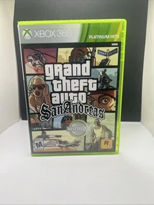 Grand Theft Auto: San Andreas Xbox 360 2015 Complete with Map - Picture 1 of 3