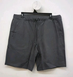 Mack Weldon Stratus ungefüttert 7" Schrittlänge Herren Aktiv Shorts XXL True Black - Bild 1 von 8