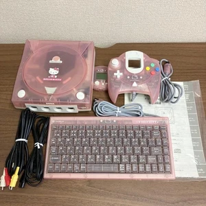 Sega Dreamcast Konsole Hello Kitty Skeleton Pink HKT-3000 Keyboard getestet s1373M - Bild 1 von 10