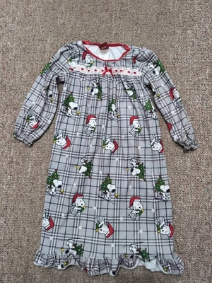 花生史努比圣诞女孩睡衣尺寸 4 — 第 1/4 张图片