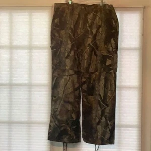 Liberty Realtree Camo Pants Zip Off Shorts Size Medium Adjustable Waist Medium - Picture 1 of 3