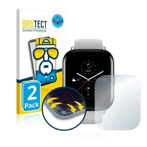 2x Protector Full-Cover for Huami Amazfit Zepp E Square Curved Screen Edge - Zdjęcie 1 z 8