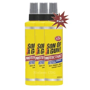 STP SON OF A GUN PROTECTANT 300ML X3 PROTECTS, ENHANCES & RESTORES - Picture 1 of 1
