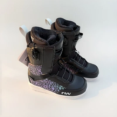 NUEVAS Botas de Snowboard Northwave Dahlia SLS para Mujer Negras/Irredescentes Talla 6.5 Foto 1 de 4
