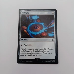 Sol Ring MTG Rare Magic: The Gathering Fallout Commander Nuka Cola Quantum Cap - Picture 1 of 2