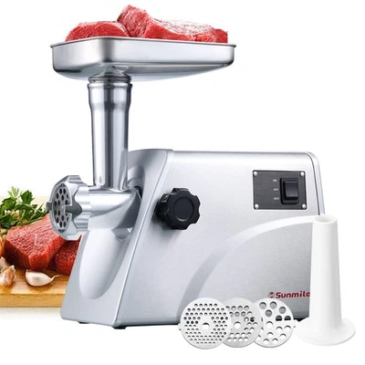 SM-G33 Electric Meat Grinder - 1HP 800W Max Power - ETL Stainless Steel Meat ... - Image 1 of 4