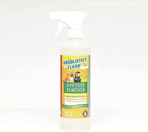 Amazing Bird Poop Cleaner Spray - Just Spray/Wipe - Safely & Easily Removes Bird - Picture 1 of 12