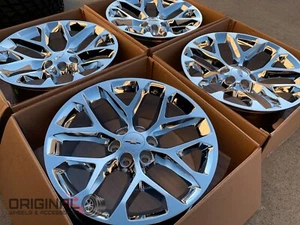 Set of 4 22 Wheels Rims Chevy GMC Silverado Tahoe Suburban Yukon Sierra Escalade - Picture 1 of 5