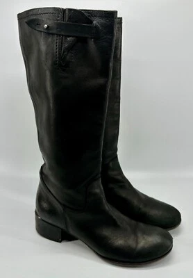 Alberto Fermani из черной кожи сапоги до колена размер 38 или 7 1/2 - 8 (S1351) - Изображение 1 из 4