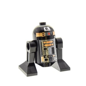 1X Lego Minifigure Star Wars B-Ware Used Droid R2-Q5 Black 10188 SW0213 - Picture 1 of 1