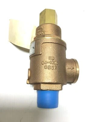 Kunkle 0020-E01-MG0050 Relief Valve Size 1" Cap 25 GPM 50 PSIG Bronze - Image 1 of 4