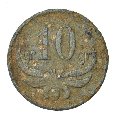 10 Groszy Poland Military Coin Pinsk - 84 Pulk Strzelcow Poleskich (2051) - Image 1 of 2