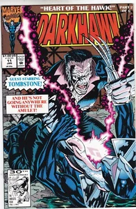 Darkhawk #11 y #12 casi nuevo (Marvel, 1992) lápida "¡Corazón del halcón!" - Imagen 1 de 4