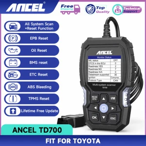 Ancel TD700 All System OBD2 Scanner Diagnostic Tool TPMS Fit For TOYOTA COROLLA - Picture 1 of 11