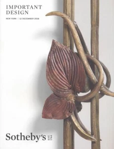 Sotheby's New York Catalogue Important  Design 12/12/2019 HB - Picture 1 of 1