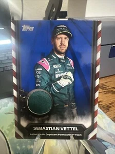 2021 Topps Formula 1 F1 Sebastian Vettel Relic /99 F1R-SB - Bild 1 von 2
