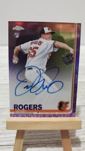 2019 Topps Chrome Rookie Auto Purple /250 Josh Rogers #RA-JR Rookie Auto RC - Picture 1 of 2