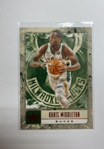 KHRIS MIDDLETON 2018-19 PANINI COURT KINGS RED PARALLEL #43/99 #44 BUCKS