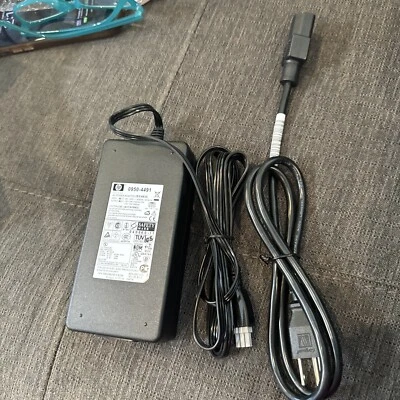 HP OfficeJet 6210xi C4200 0950-4491 +16v +32V Printer AC Power Adapter w/ Cord - Image 1 of 2