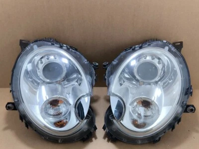 GENUINE MINI COOPER S R56 R57 2008-2011 XENON HID Head Lights Lamps 1 Pairs OEM - Image 1 of 4