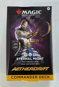 Magic the Gathering (MTG) - Aetherdrift Commander Deck - Eternal Might - Picture 1 of 3