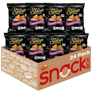 Stacy's Pita Chips, Cinnamon Sugar, 1.5 Ounce (Pack of 24)  - Picture 1 of 5