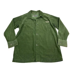 MAMBO Vintage Cord Overshirt/Jacke L 90er Y2K Shacket grün Cord Needlecord - Bild 1 von 7
