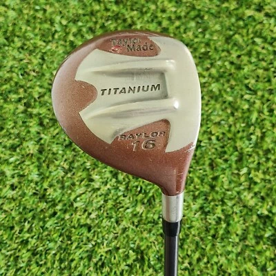 Taylor Made Wood Golf Club Raylor 16 Bubble Shaft S-90 Plus RH 42.5" - Image 1 of 4