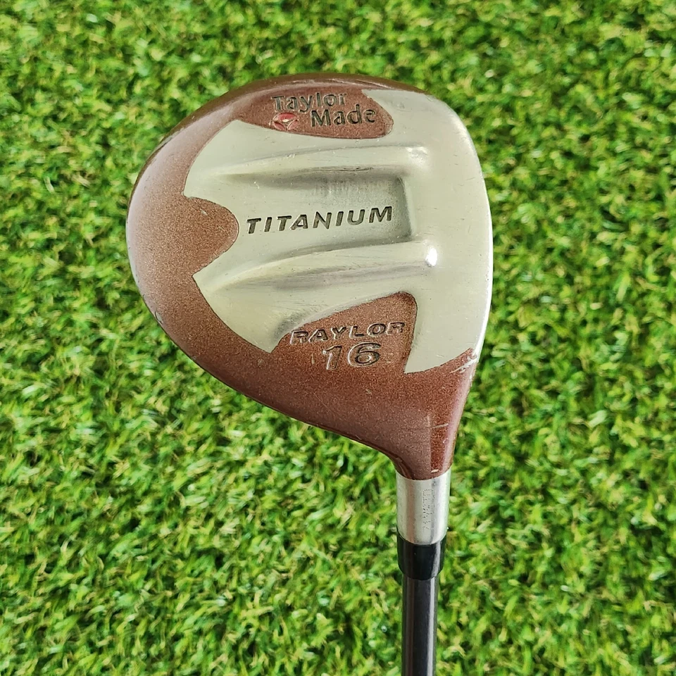 Taylor Made Wood Golf Club Raylor 16 Bubble Shaft S-90 Plus RH 42.5" - Image 1 of 4