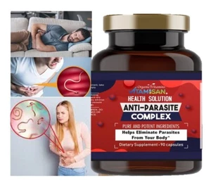 Parasite Cleanse DETOX Liver Colon Yeast Blood support colon clease 90 capsules - Picture 1 of 5