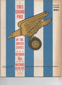 1963 GRAND PRIX U.S.A., WATKINS GLEN, N.Y., Program - Picture 1 of 2