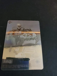 1992 Upper Deck Looney Tunes Hologram Jerry Rice Taz Mania San Francisco 49ers - Picture 1 of 2