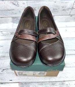 Clarks Bendables Brown Tumb Sixty Cruise Damen 6,5 Schuh Mary Jane braun NEU - Bild 1 von 17