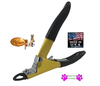 Heavy Duty RESCO Pro Jumbo DLX NAIL TRIMMER CLIPPER Large Claw Toenail*USA MADE