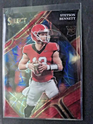 Stetson Bennett SP 2023 Select Draft Picks Field Level RED BLACK LAZER GRADE RDY - Image 1 of 2