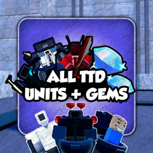 🚽 ROBLOX: Toilet Tower Defense (TTD) UNITS & GEMS | NEW UPDATE! | CHEAPEST 🚽