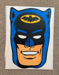 Batman & Robin General Electric Giveaway Two-Sided Mask 1960's TV Show 1966 - Picture 1 of 2