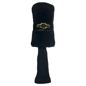 Vintage Chevrolet Golf Driver Head Cover #1 Southwest Region Black Color Chevy - Picture 1 of 8