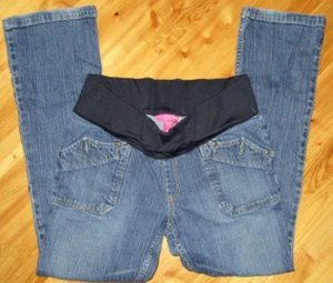 Liz Lange Maternity SZ 6 30Inseam Stretch Pull Up Jeans Great Preowned Condition - Picture 1 of 3